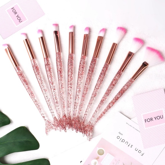 Other - New Mermaid Makeup Brush Set